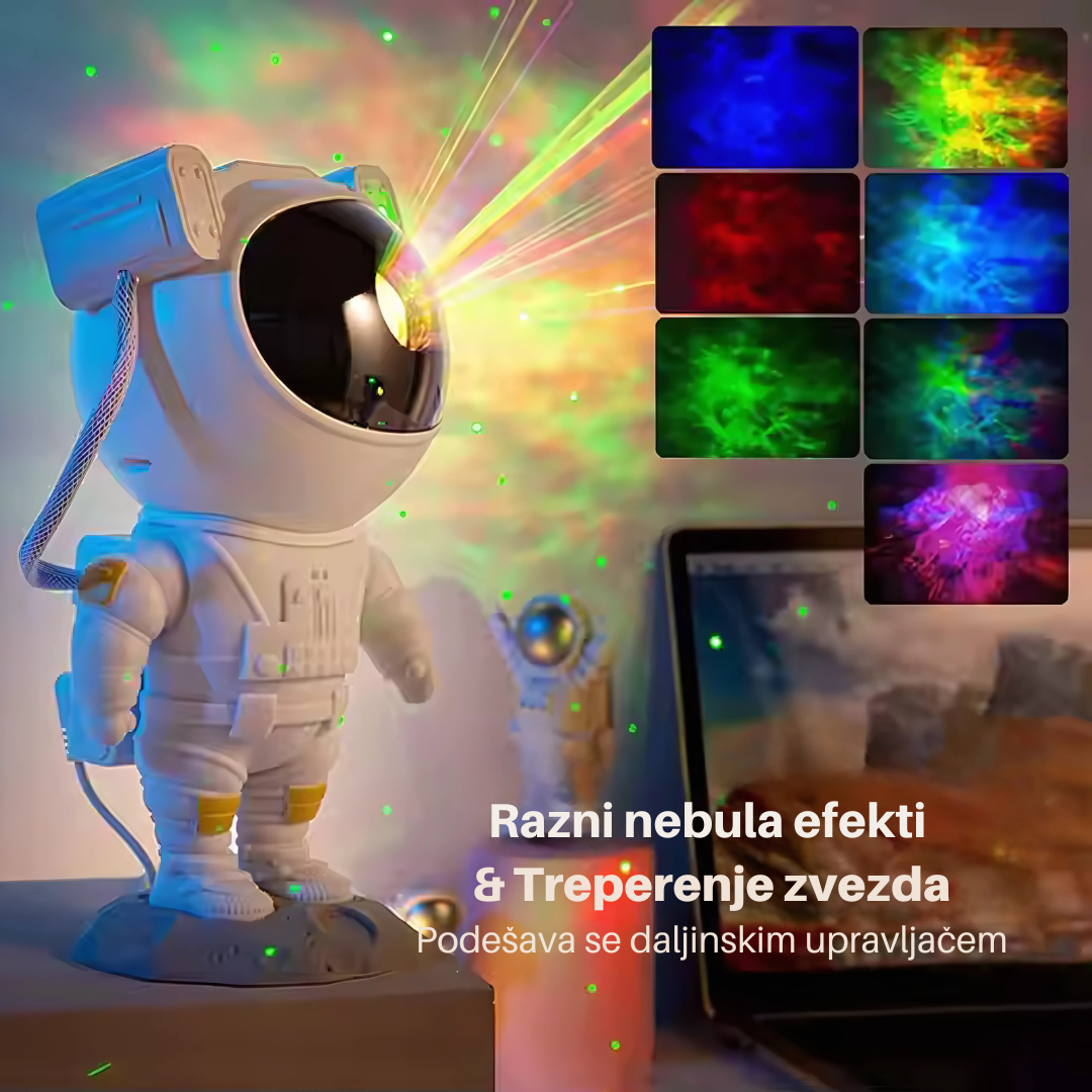 LED ASTRONAUT GALAXY PROJEKTOR - Top Igracke