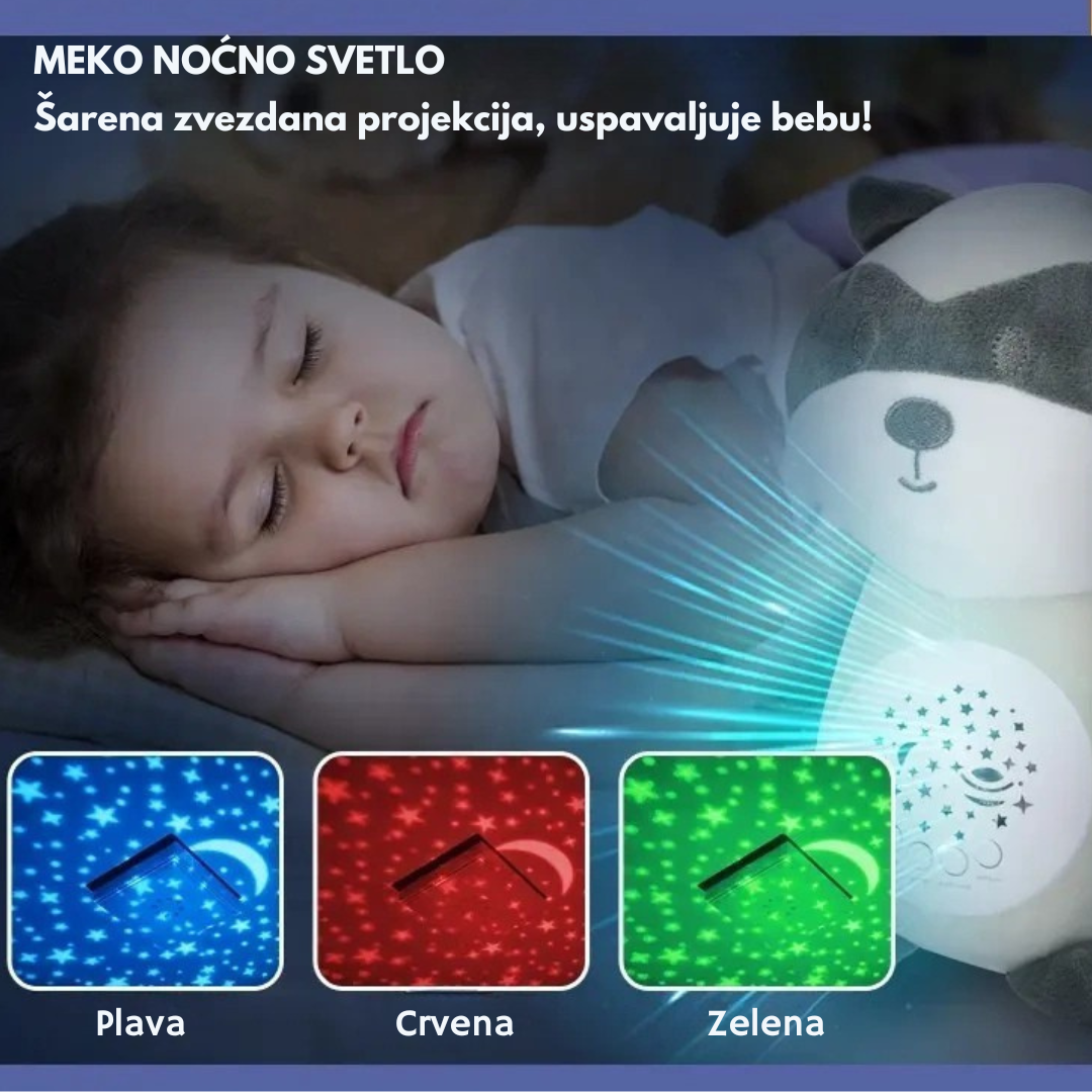 Rakun sa projektorom i muzikom (Bela Buka, Senzor plača) - Top Igracke